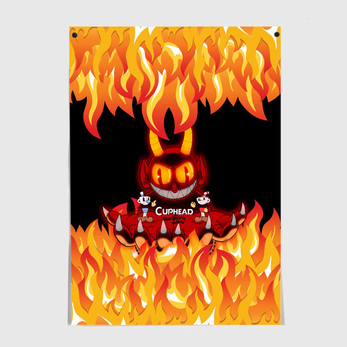 Постер CUPHEAD DEVIL фото