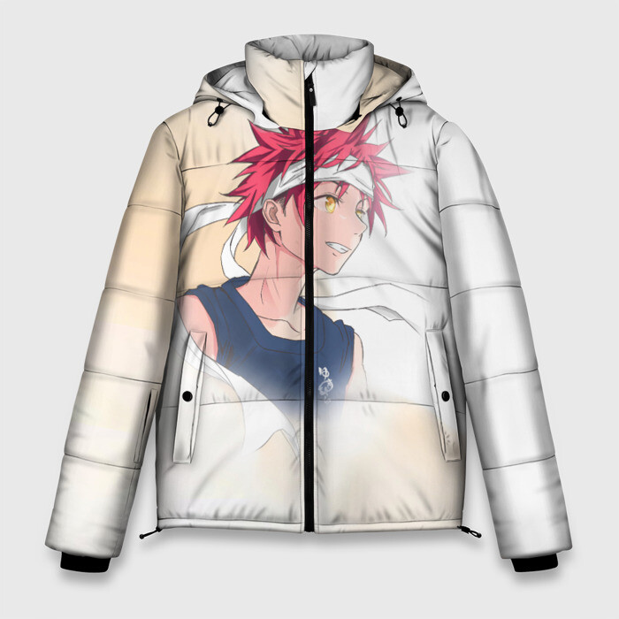 Мужская зимняя куртка 3D Кулинарные поединки Сомы фото