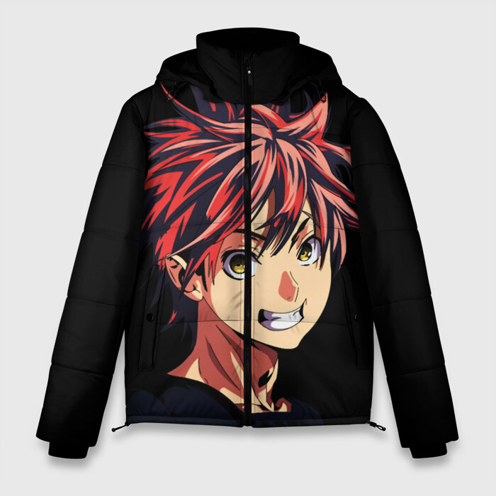 Мужская зимняя куртка 3D Shokugeki no Soma фото