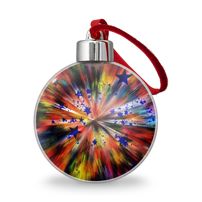 Ёлочный шар Звездный путь фото