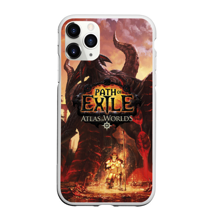 Чехол для iPhone 11 Pro матовый Path of Exile фото