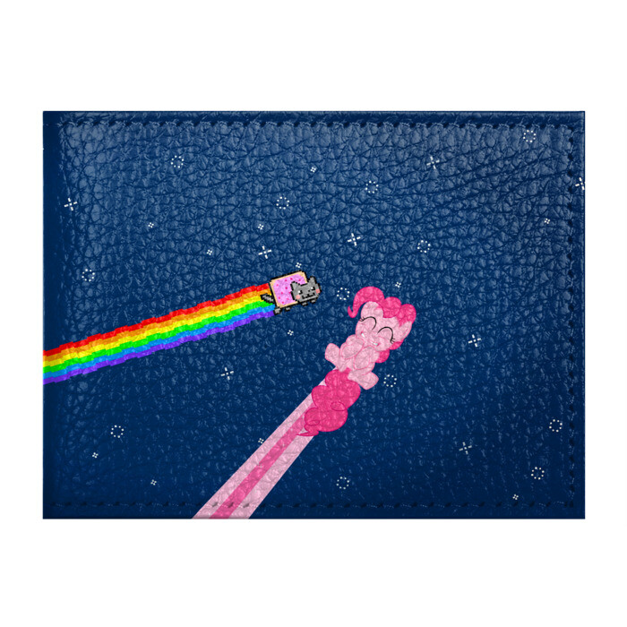 Обложка для студенческого билета Nyan cat x Pony фото
