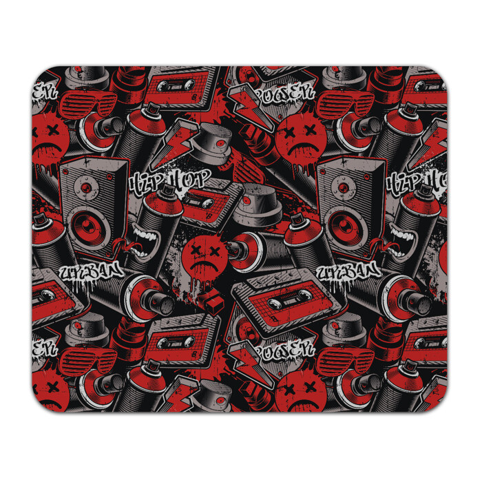 Коврик для мышки прямоугольный Hip hop Urban style фото