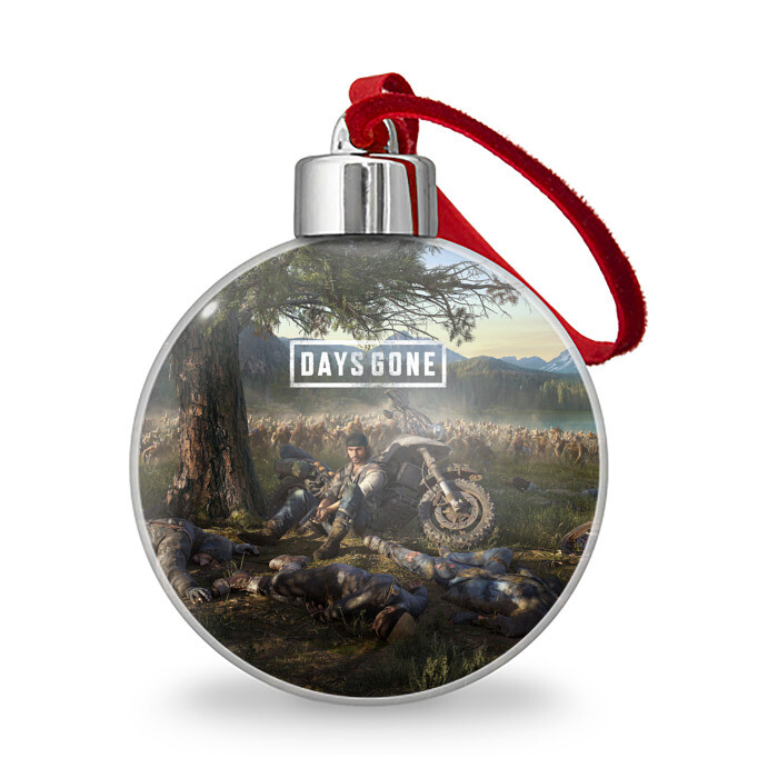 Ёлочный шар Days gone Дикон и толпа фриков фото