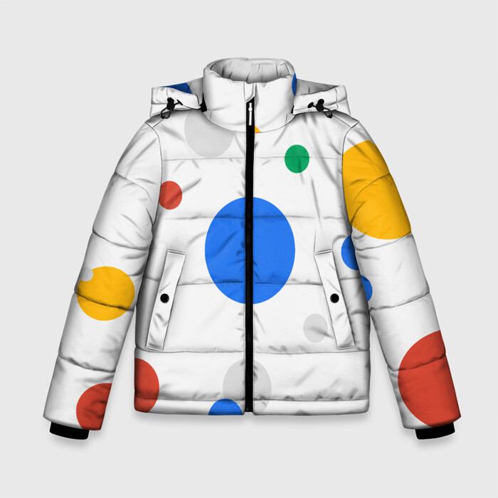 Зимняя куртка для мальчиков 3D Не будь злом фото