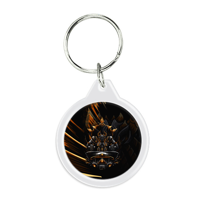 Брелок круглый Монстр фото