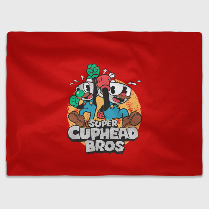 Плед 3D Super Cuphead Bros фото