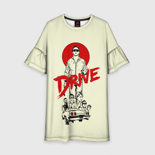 Детское платье 3D Драйв фото