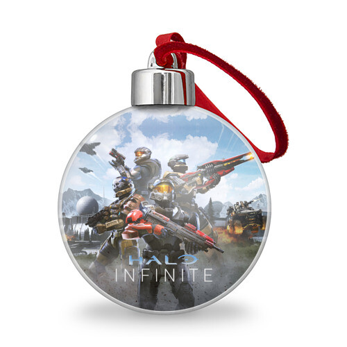 Ёлочный шар Halo infinite Мультиплеер фото