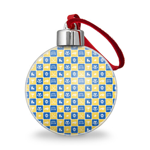 Ёлочный шар Хоккей фото