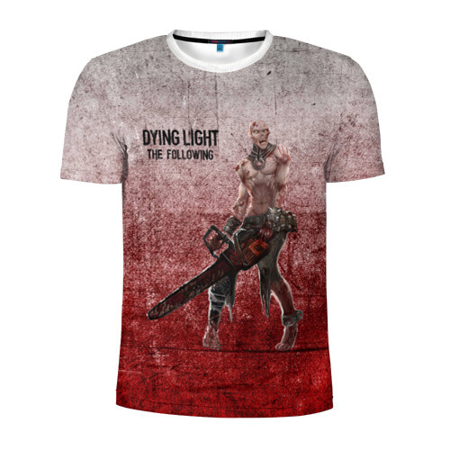 Мужская футболка 3D спортивная Dying light монстр фото