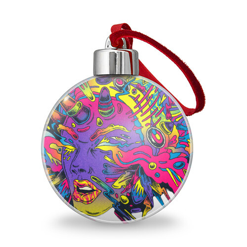 Ёлочный шар Мысли наружу фото