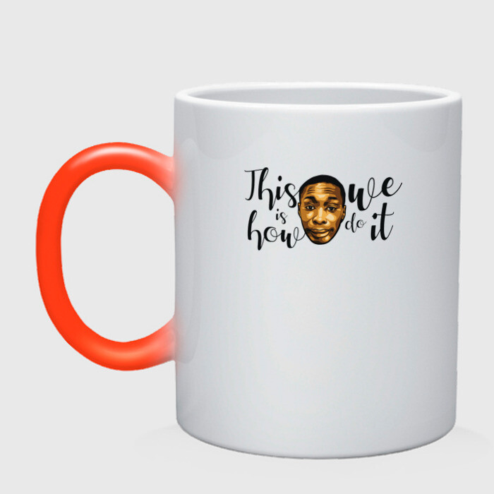 Кружка хамелеон this is how we do it фото