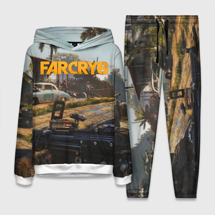 Женский костюм 3D (с толстовкой) Far Cry 6 game art фото