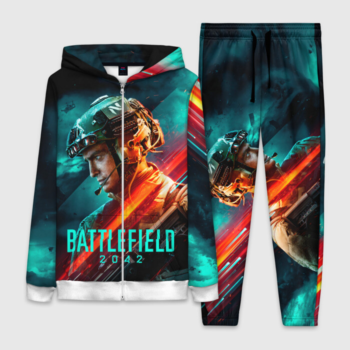 Женский костюм 3D Battlefield 2042 game art фото