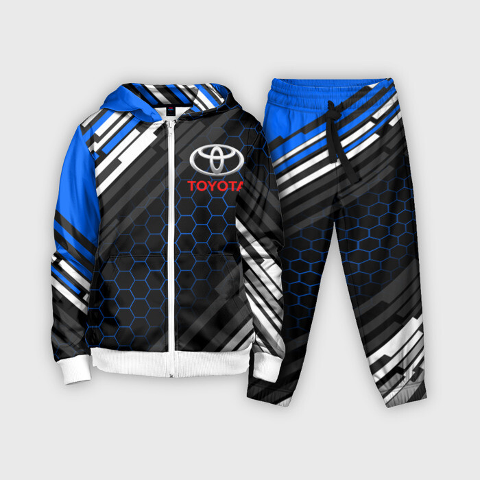 Детский костюм 3D TOYOTA SPORT   ЛИНИИ   LINES фото