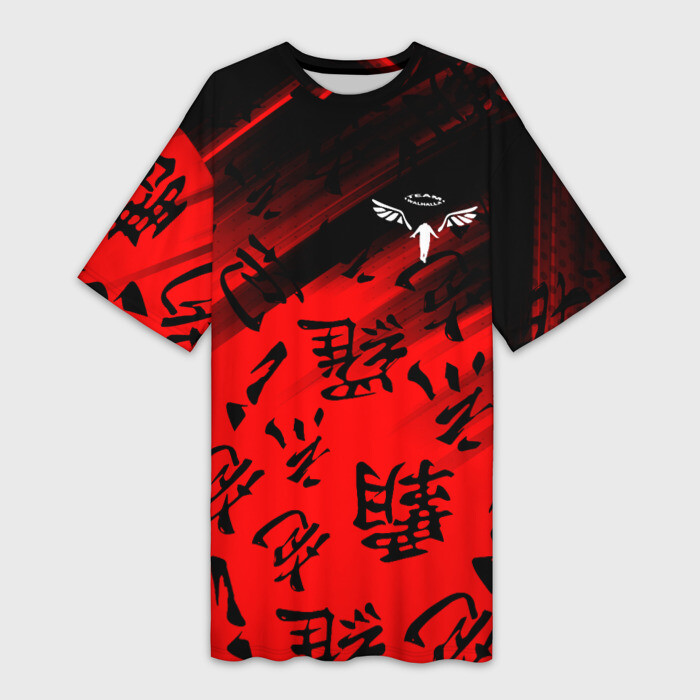Платье-футболка 3D Tokyo Revengers паттерн аниме фото
