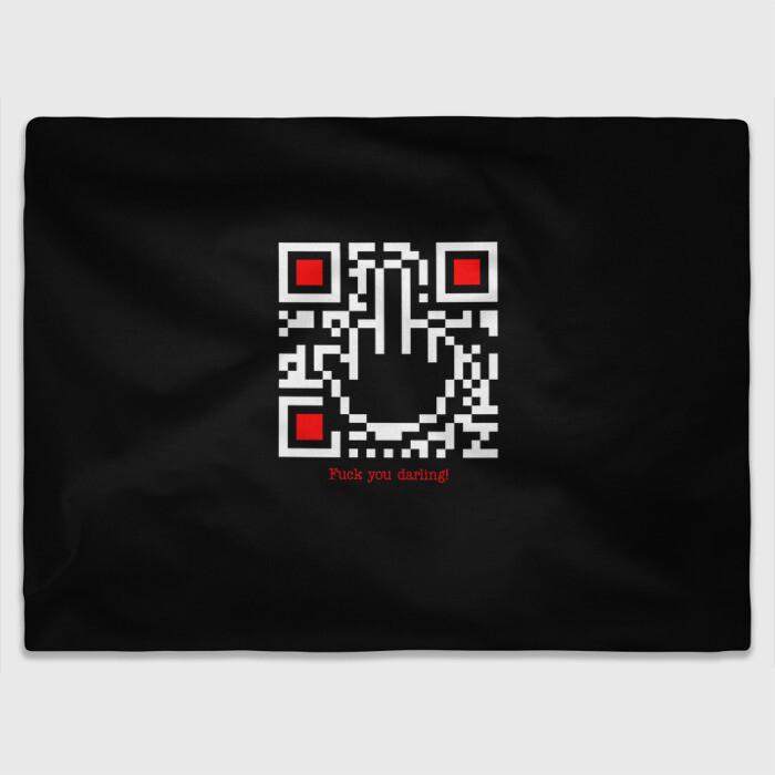 Плед 3D Fuck you darling! фото