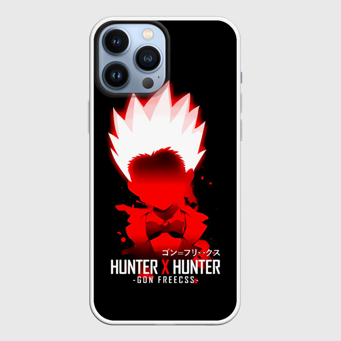 Чехол для iPhone 13 Pro Max Hunter x Hunter   Gon Furikusu фото